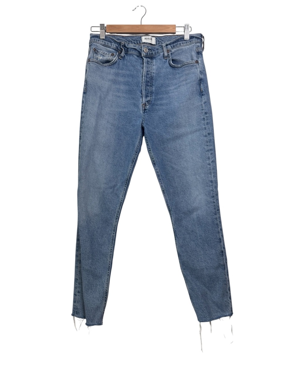 Agolde High Rise Nico Slim Jeans